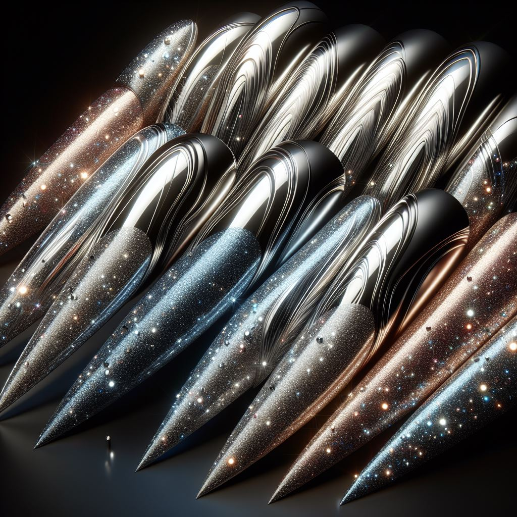 Chrome Finish Nails